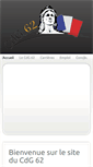 Mobile Screenshot of cdg62.fr